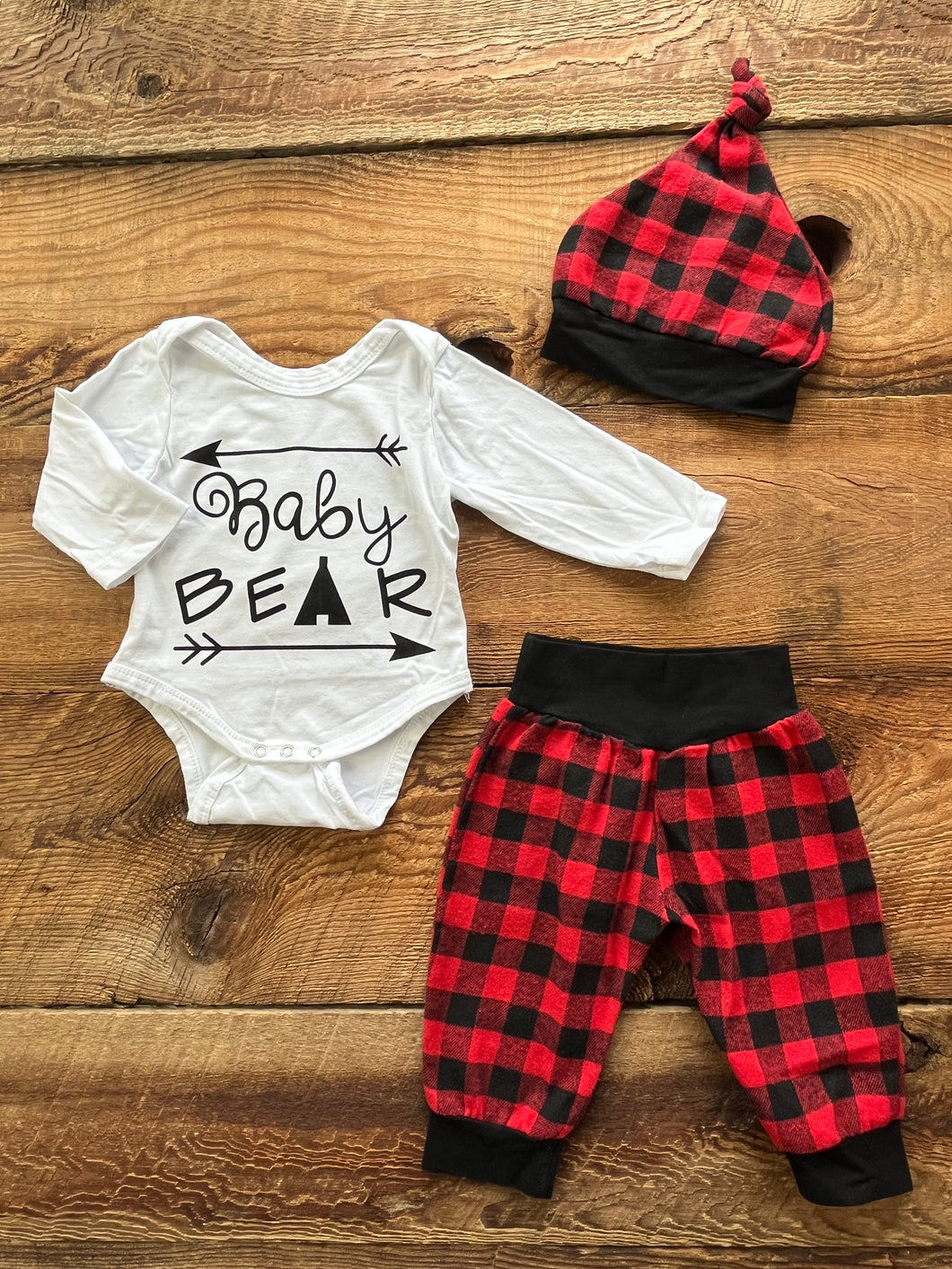 3-6M Baby Bear Outfit