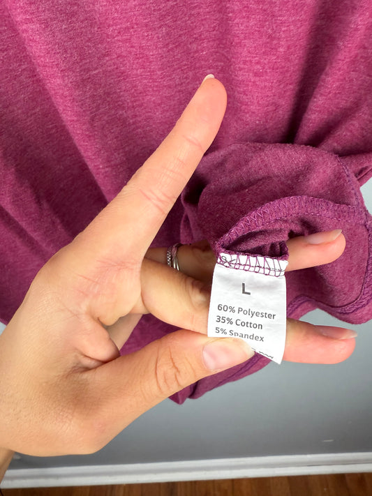 Large Maternity Fine Print Tee