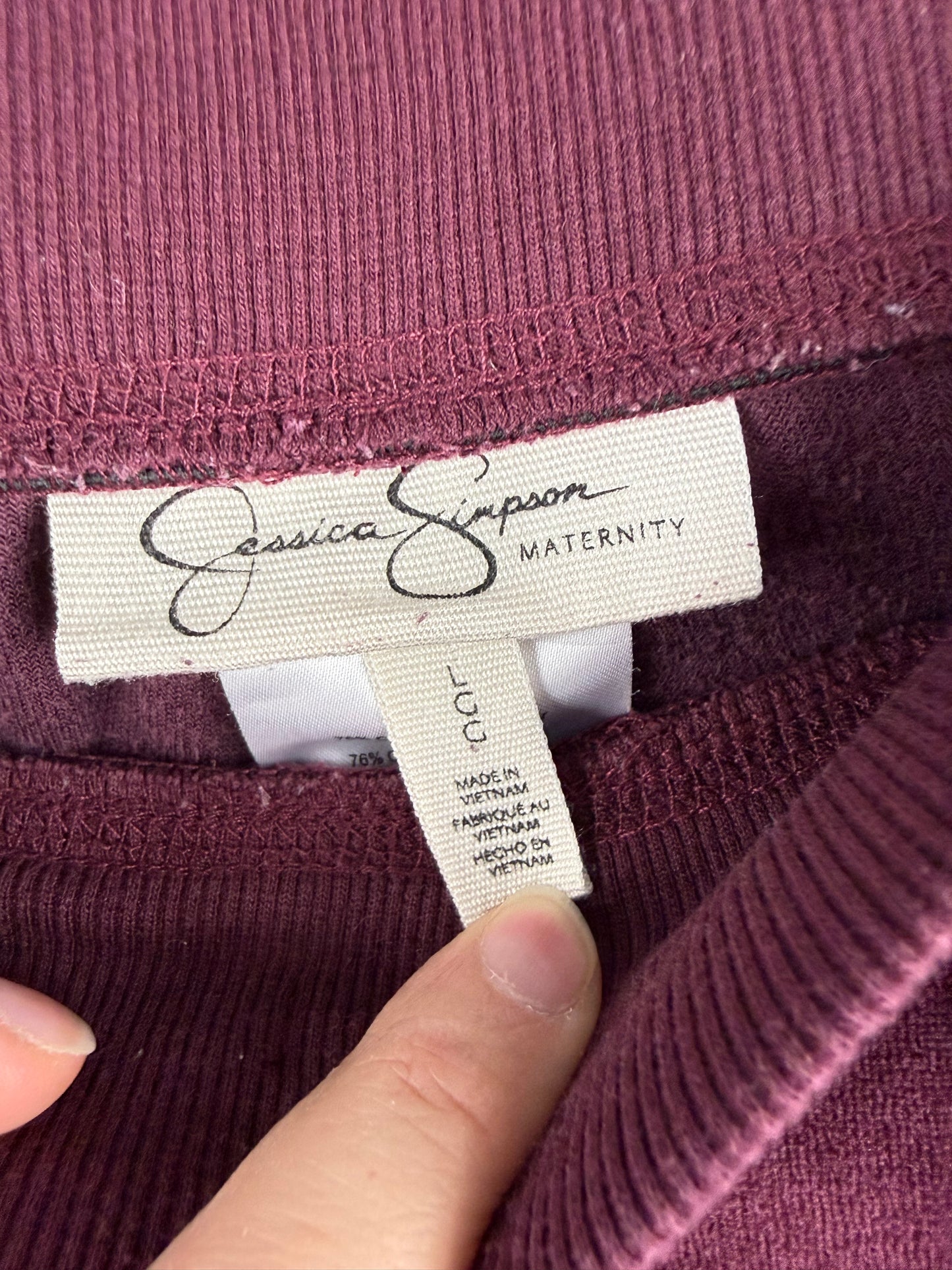 Jessica Simpson Maternity Large Valour Lounge Set