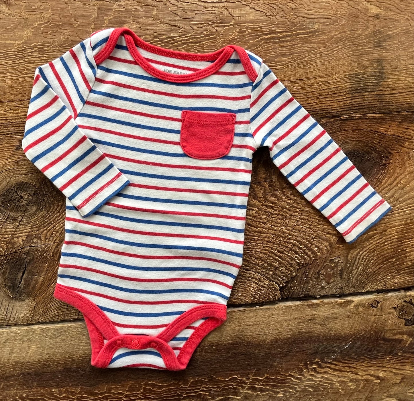 Joe Fresh 3-6M Striped Onesie