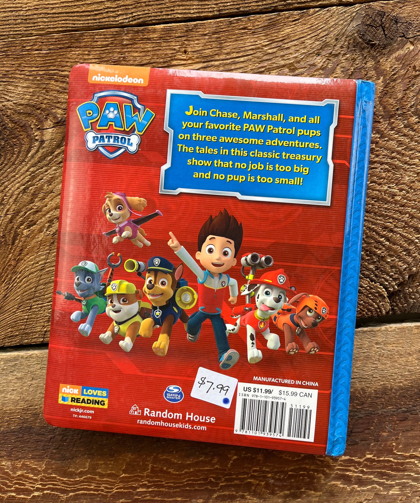 Paw Patrol A Paw Patrol Treasury Book