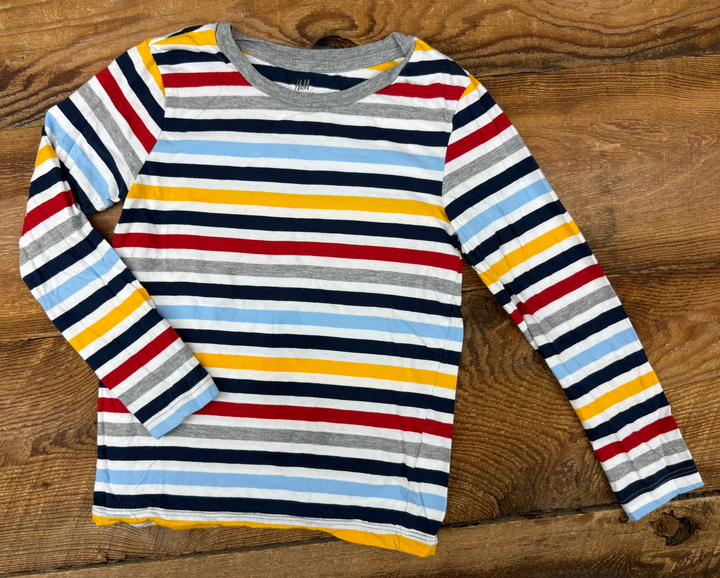 H&M 6-8Y Striped Shirt