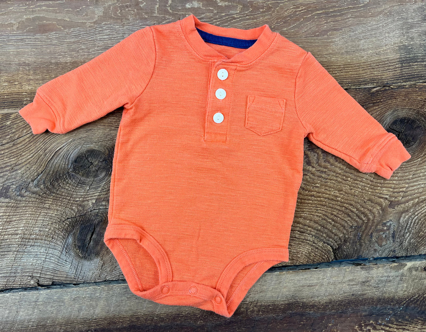 Oshkosh 3M Henley Onesie
