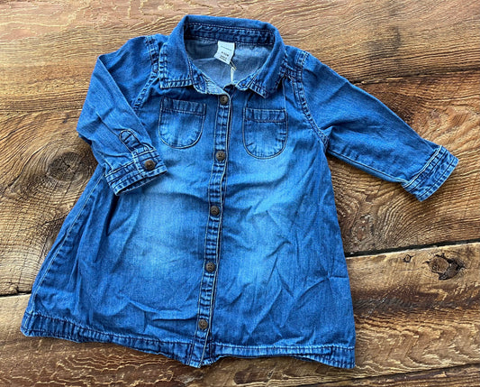 Old Navy 6-12M Jean Dress