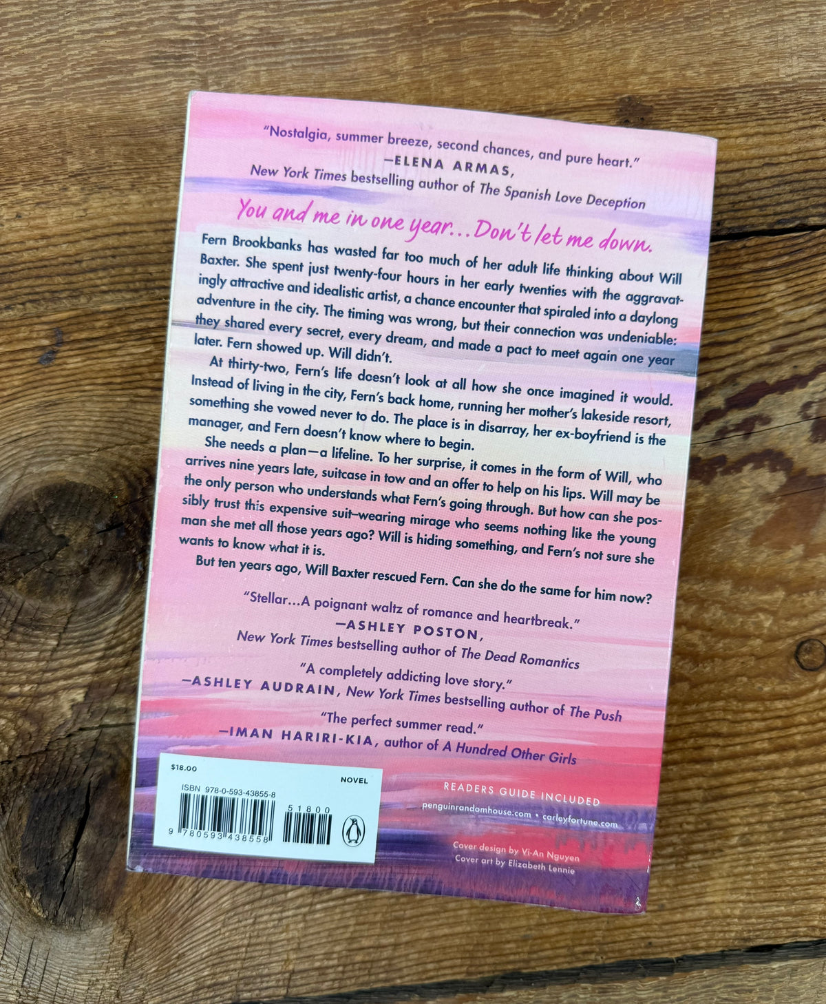 Meet Me at the Lake, Carley Fortune Novel