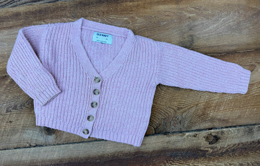 Old Navy 3T Knit Cardigan Sweater