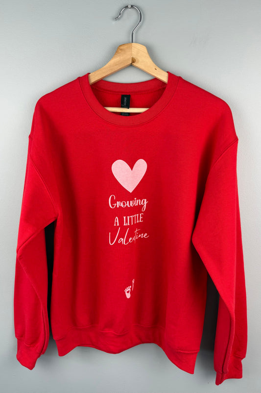 Gildan Women’s Medium Growing Valentine Crewneck