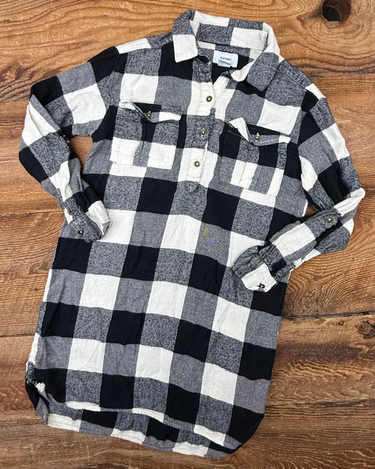 Old Navy Medium (8) Flannel Dress
