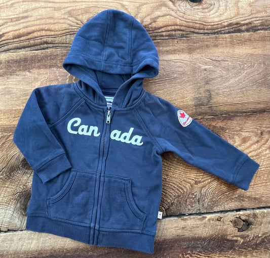 Canadiana 12-18M Canada Hoodie