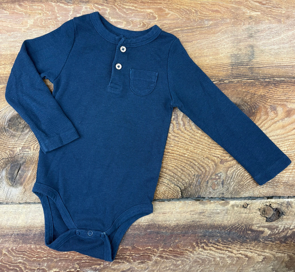 Joe Fresh 12-18M Waffle Onesie
