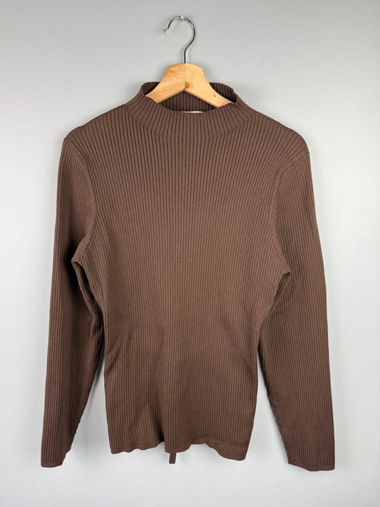 Babaton Women’s 2XL Ribbed Open back Sweater