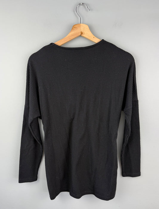 Stork & Babe Maternity Small Ribbed Shirt