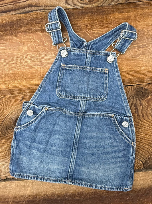 Gap 12-18M Jean Skirtall Dress