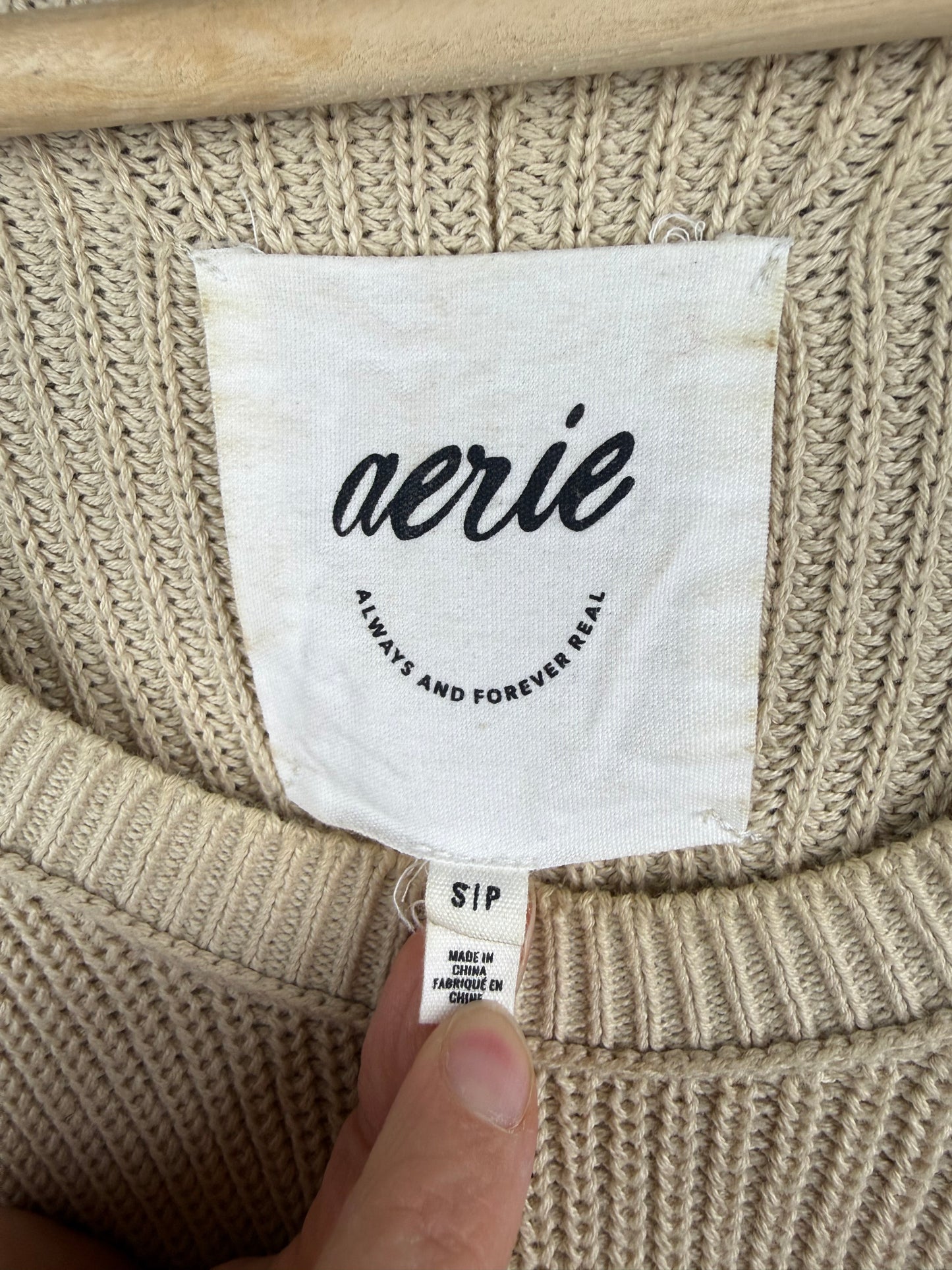 Aerie Women’s Small Knit Sweater