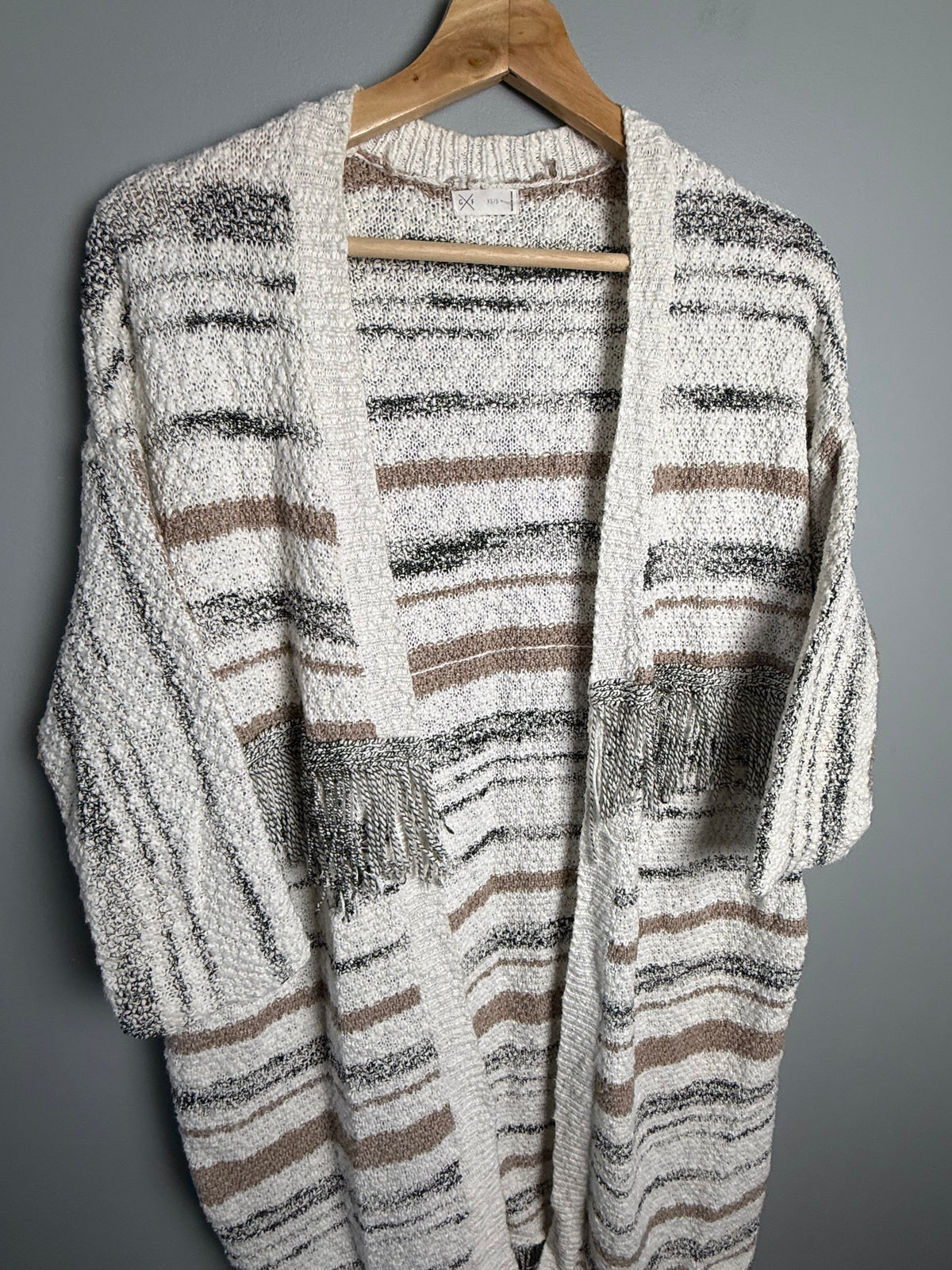 Gental Fawn XS/Small Fringe Cardigan