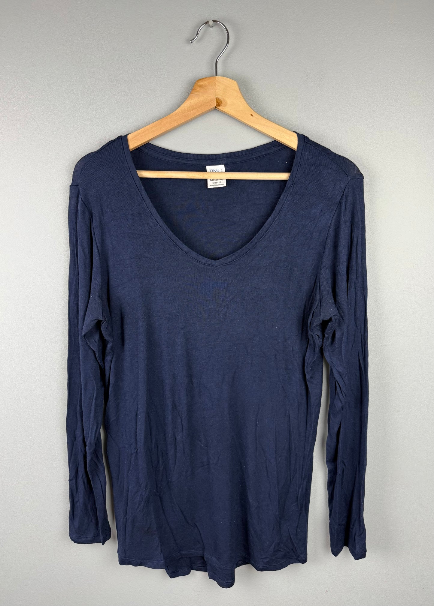 Time & Tru Maternity Medium Shirt