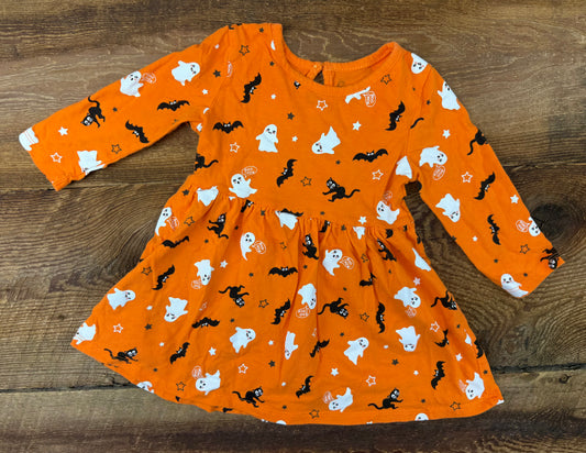 George 12-18M Ghost & Bat Dress