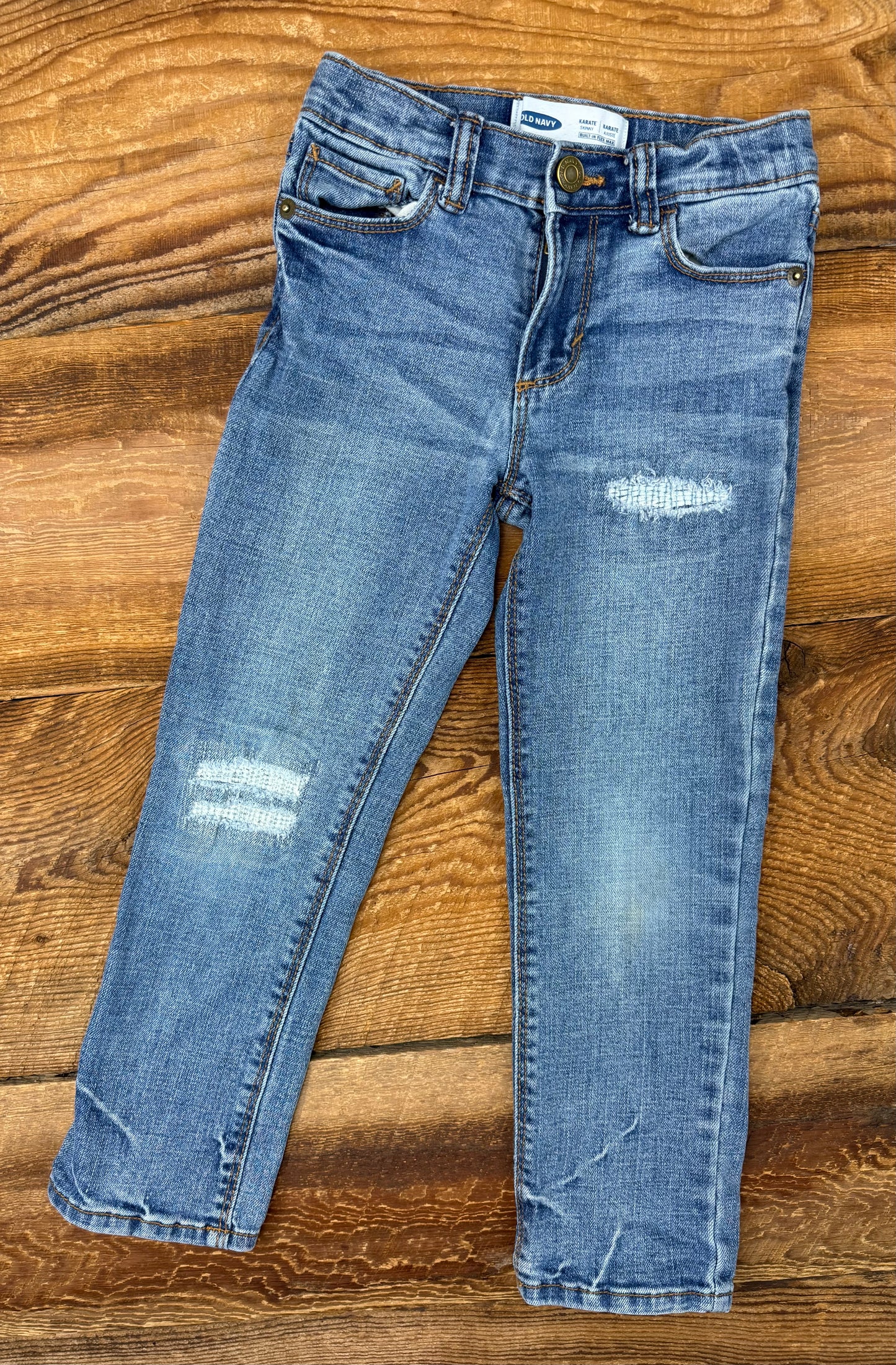 Old Navy 5T Karate Skinny Distressed Jean