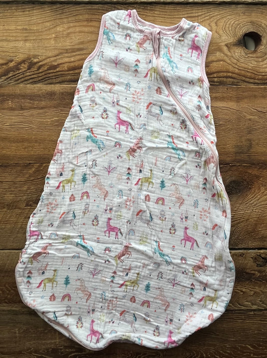 Loulou Lollipop 12-24M Unicorn Bamboo Sleepsack