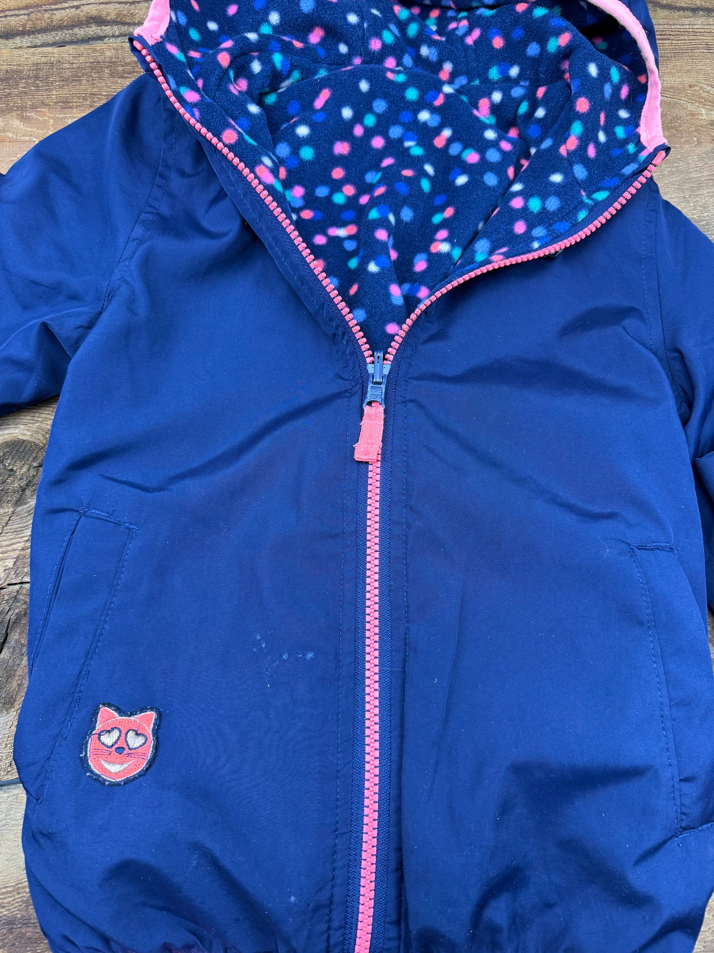 Oshkosh 6Y Reversible Spring Jacket