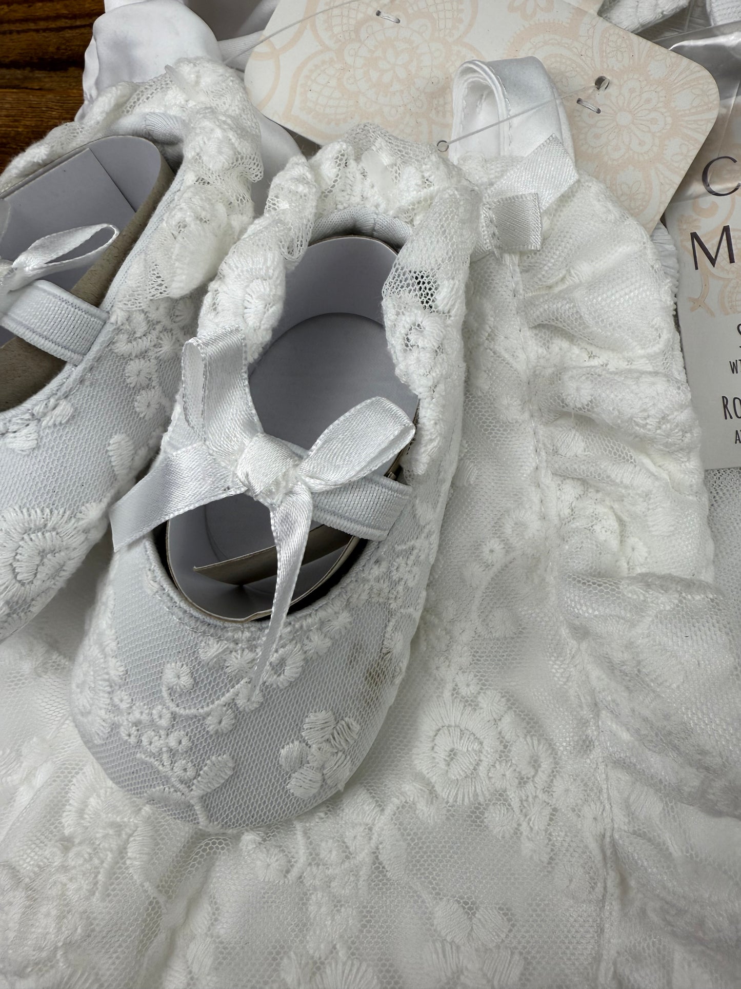 Catherine Malandrino 0-3M Special Occassion Dress Set