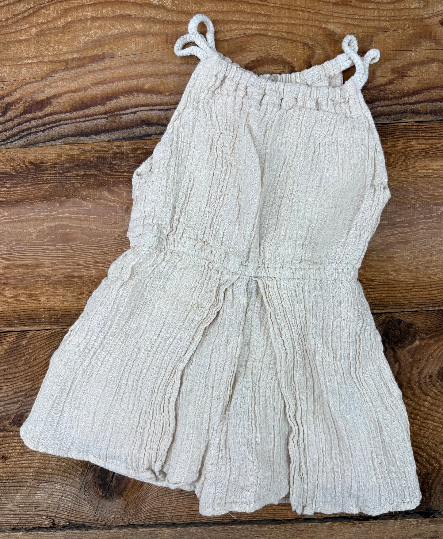 Zara 5-7Y Linen Romper