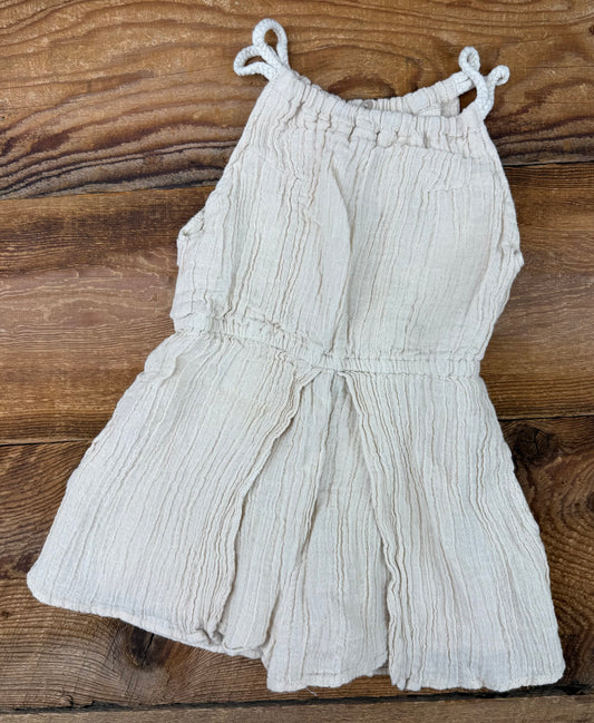 Zara 5-7Y Linen Romper