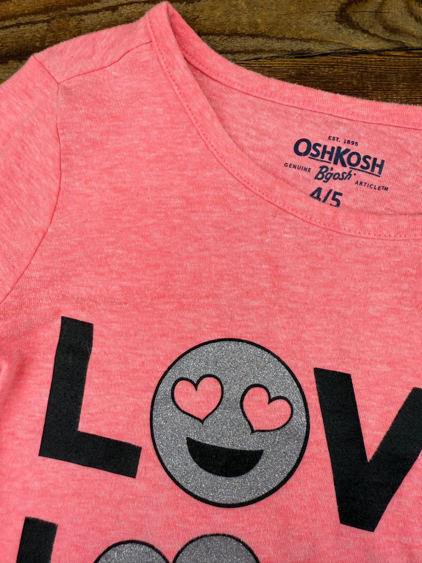 Oshkosh 4/5T Love Shirt