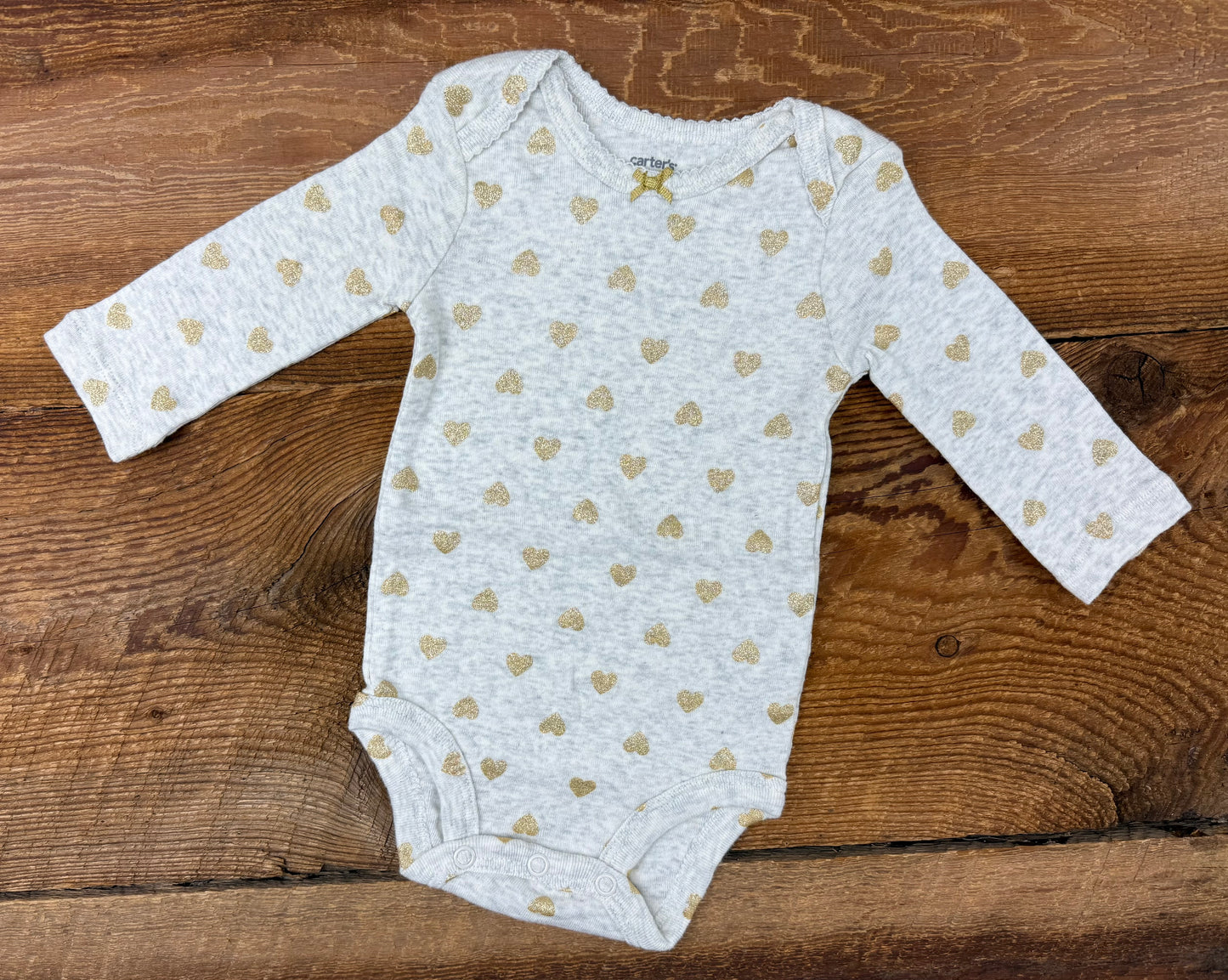 Carter’s 3M Heart Onesie