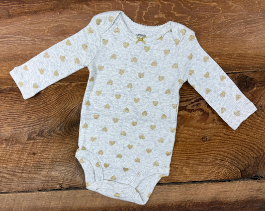 Carter’s 3M Heart Onesie