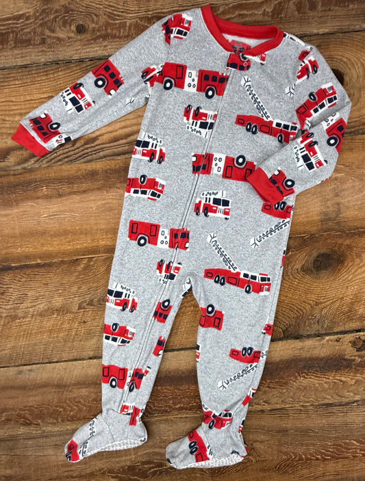 Carter’s 4T Fleece Firetruck Sleeper