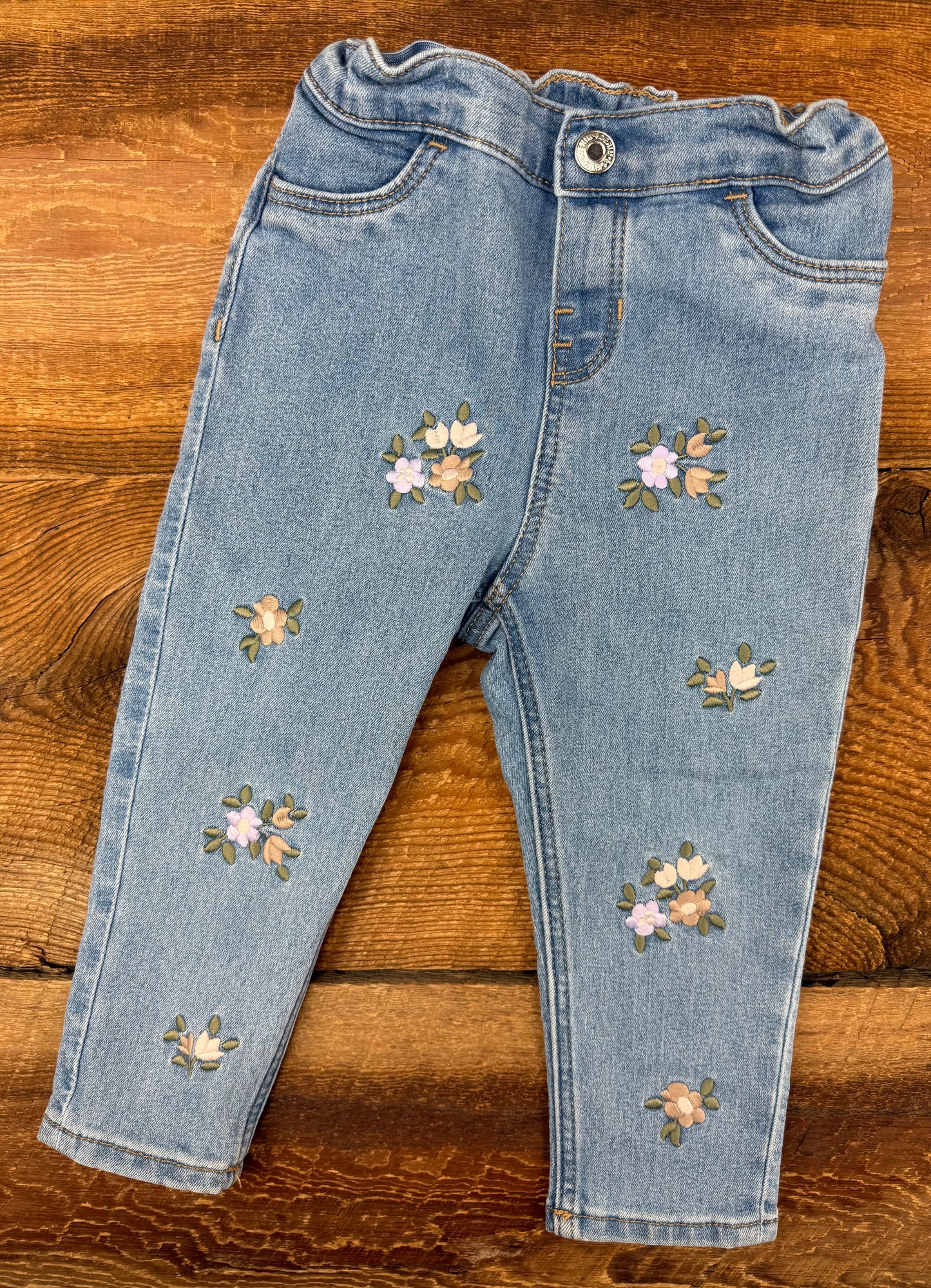 H&M 18M Floral Jean