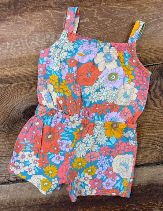 Carter's 9M Floral Romper