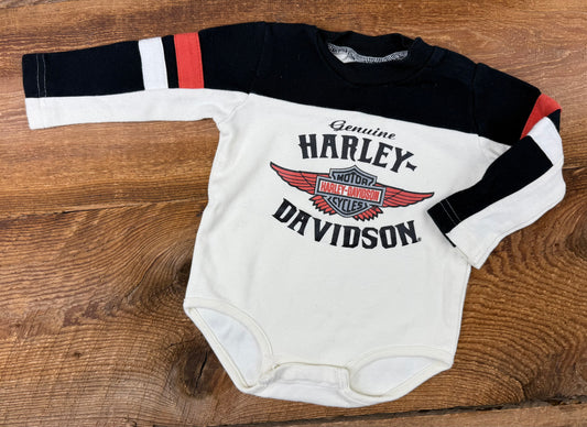 Harley Davidson 6-9M Onesie