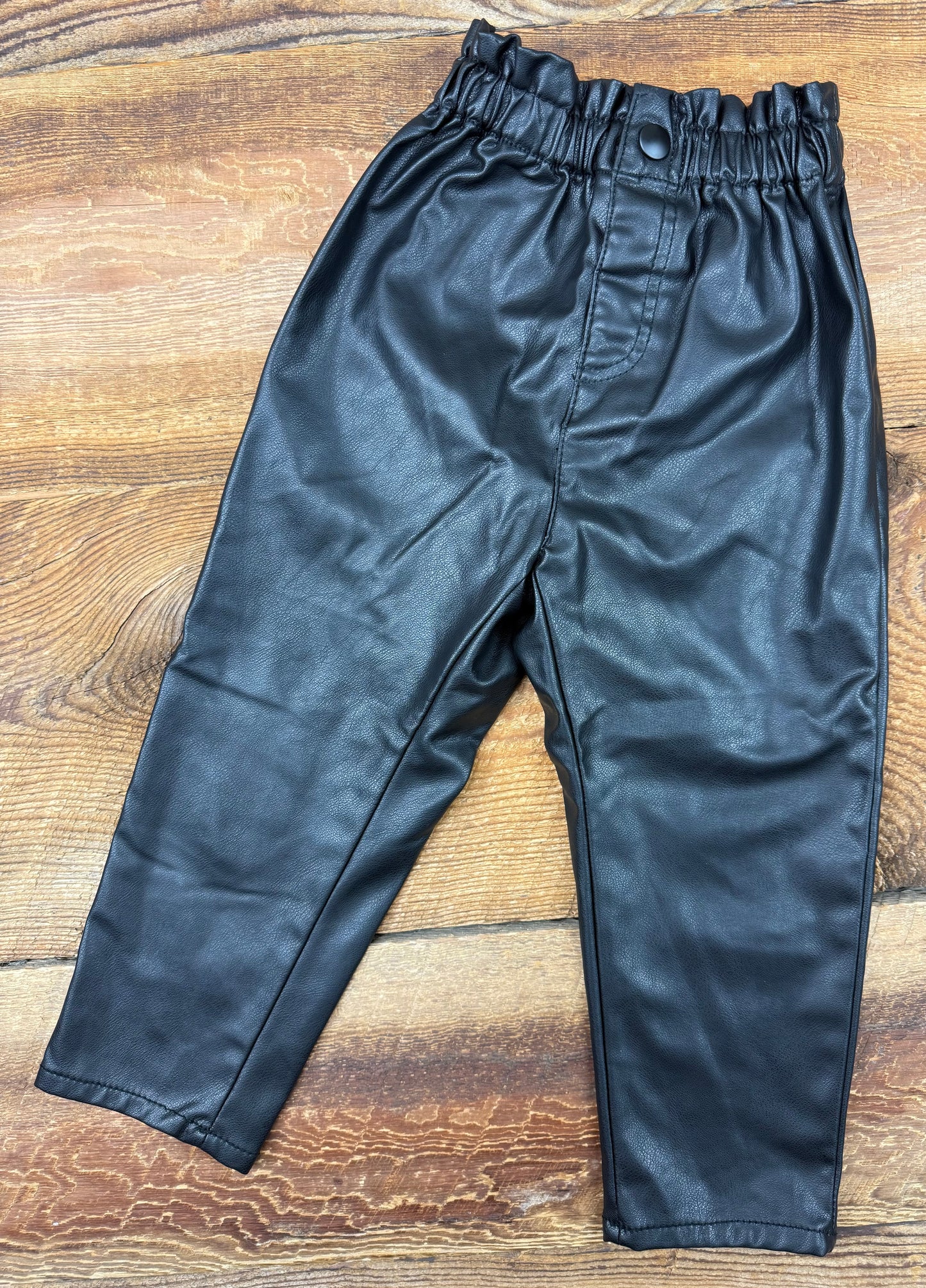 Zara 2-3Y Faux Leather Pant