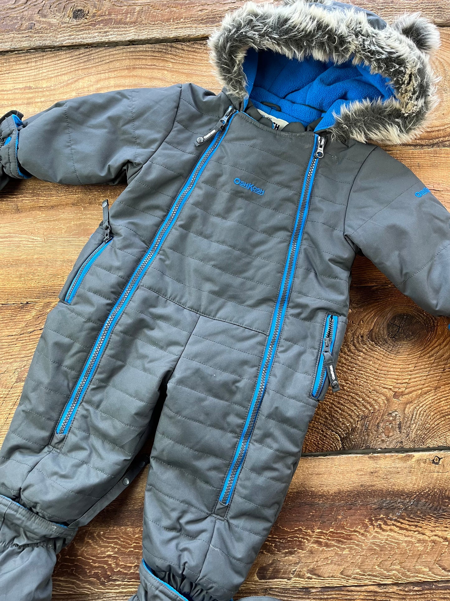 Oshkosh 12M Fleece Winter Suit