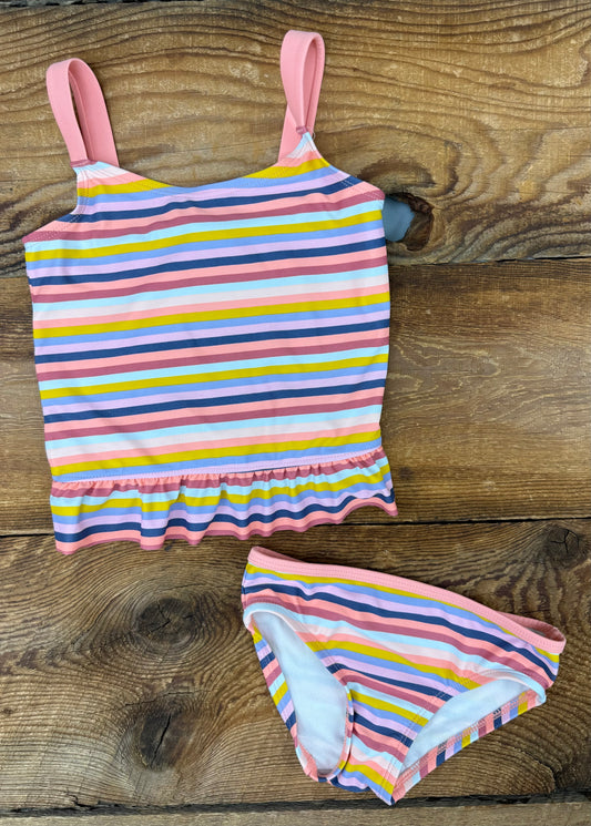 Oshkosh 5T Striped Swimsuit