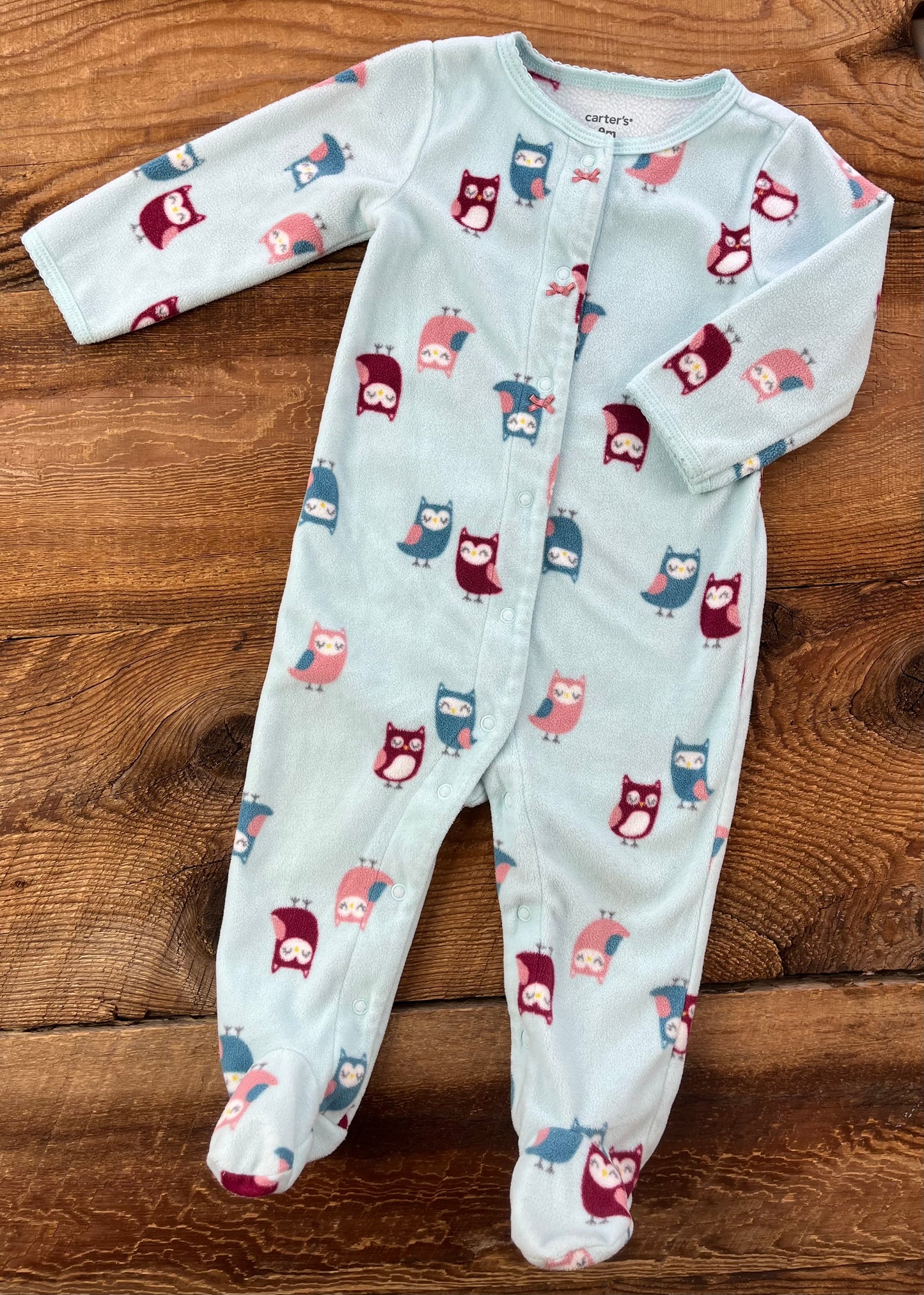 Carter’s 9M Fleece Owl Sleeper