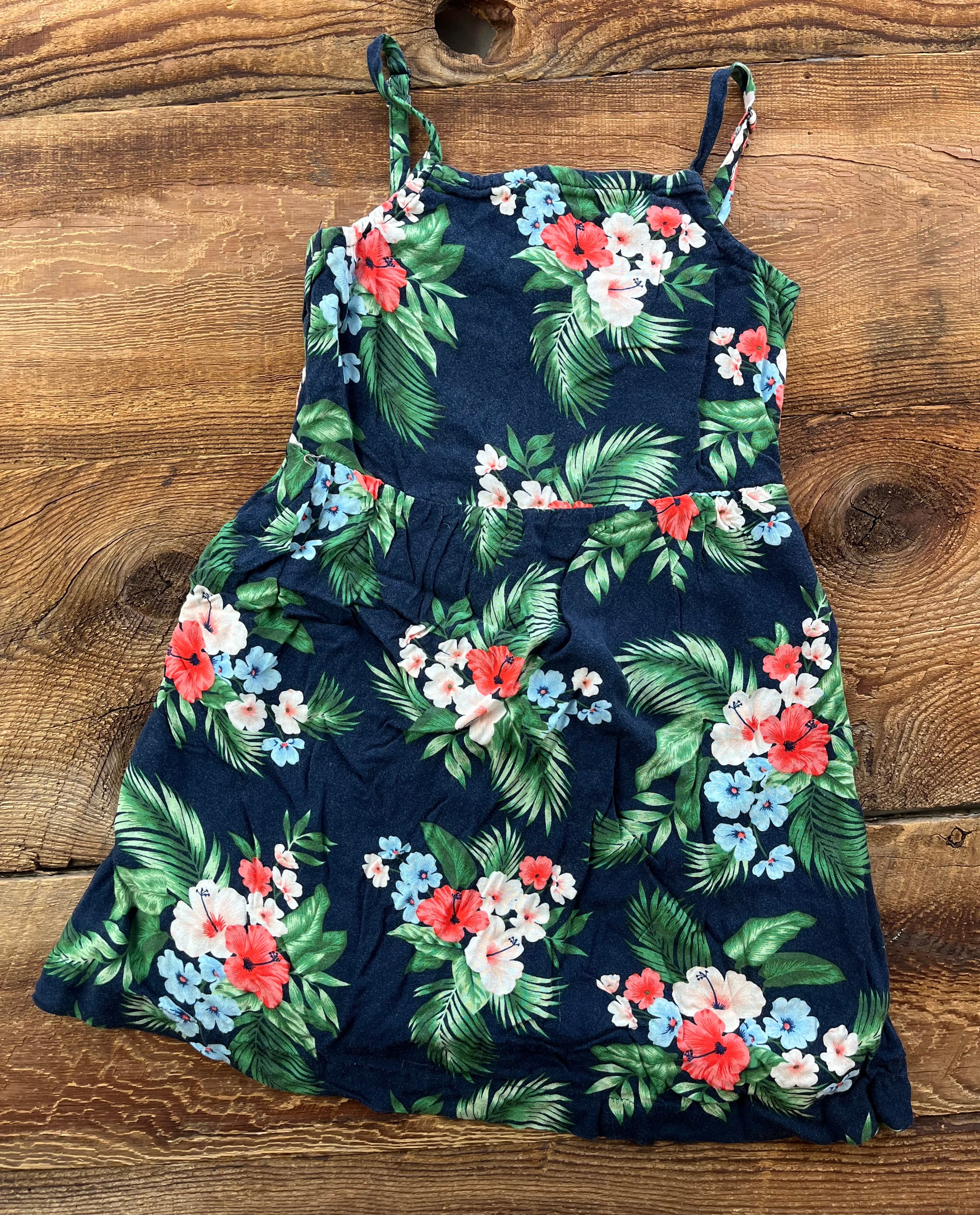 Old Navy Small 6 7 Hawaiian Dress Little Sunshines