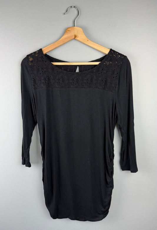 Motherhood Maternity Medium Lace Shirt
