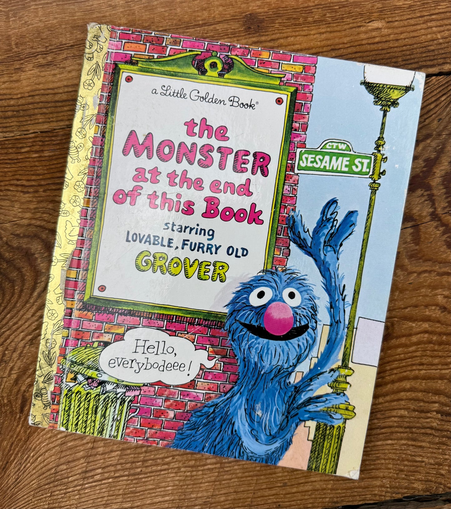 Sesame Street, the Monster at the end of this book
