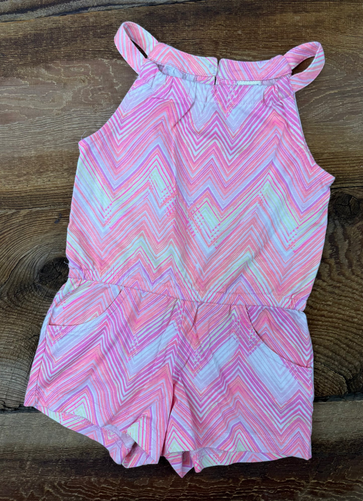 Oshkosh 2T Striped Romper