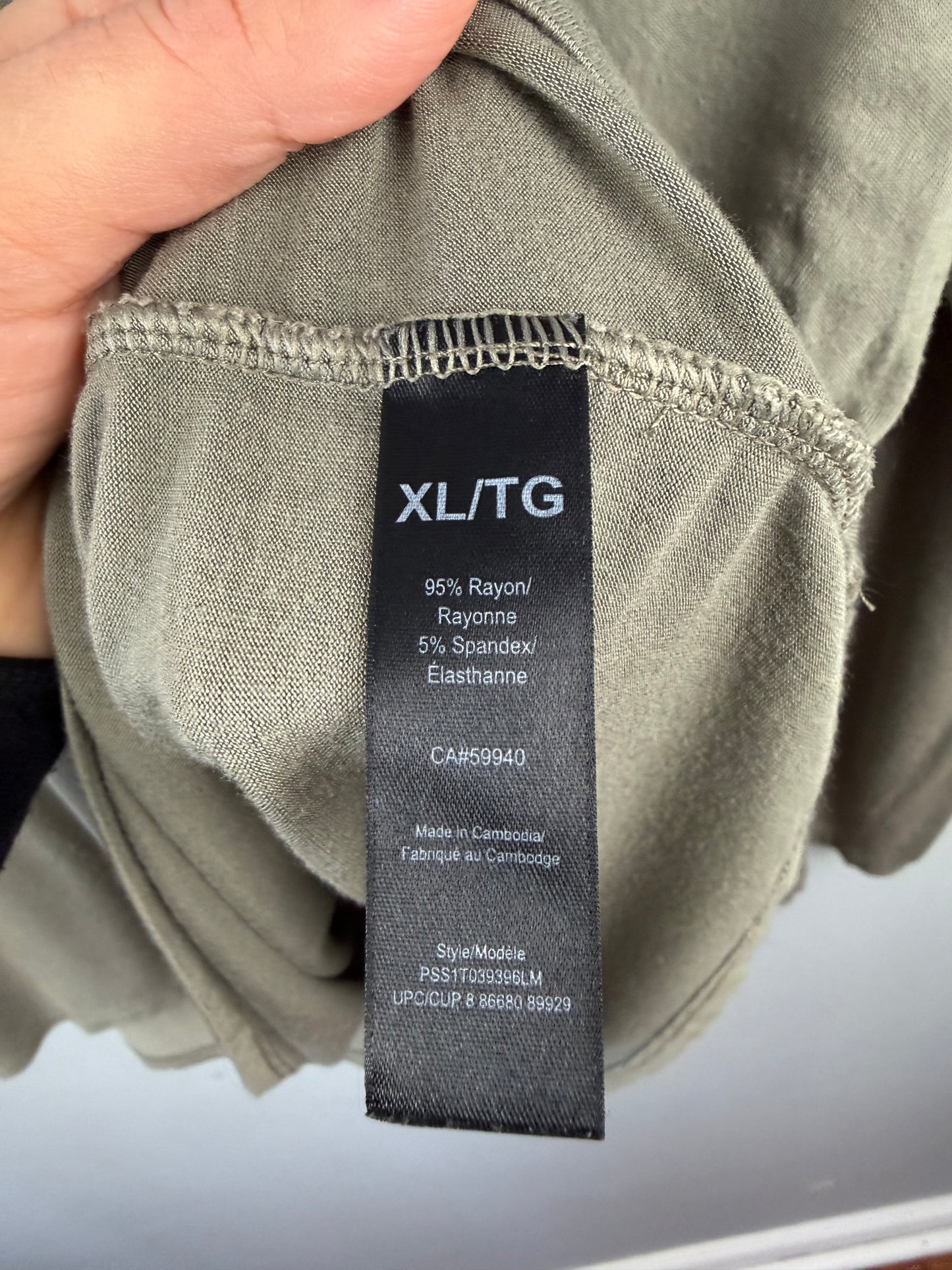 Paisley Sky Maternity XL Shirt