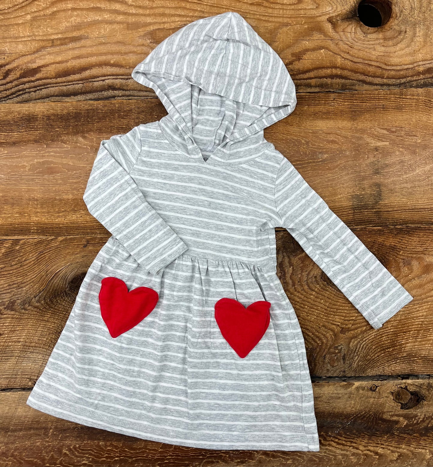 Carter’s 18M Striped Heart Dress