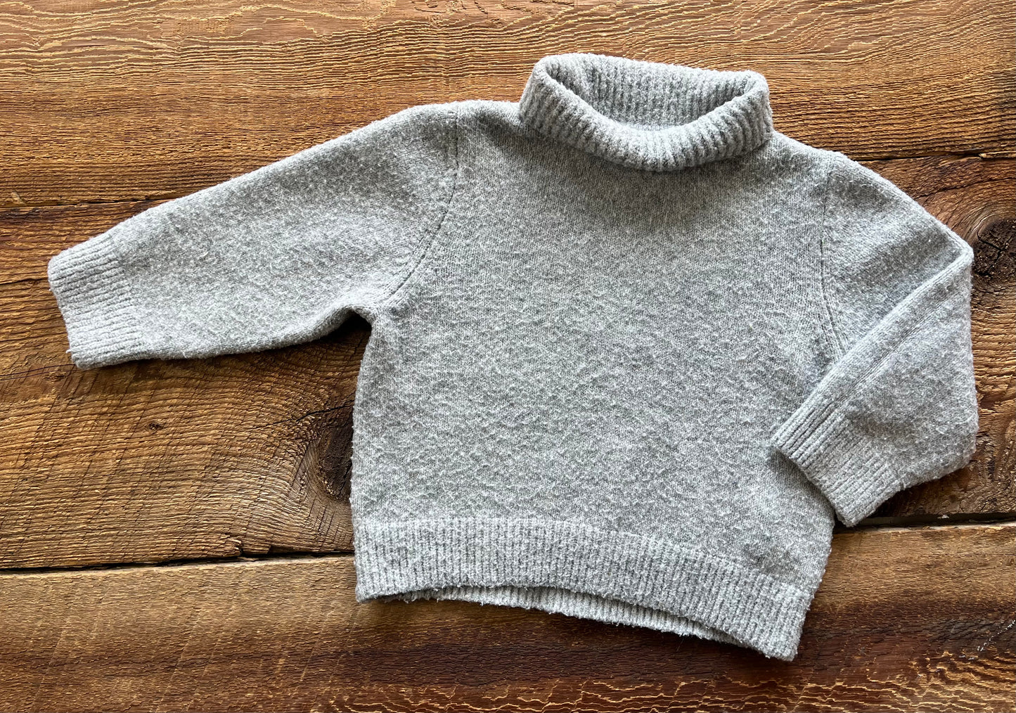 Zara 9-12M Knit Turtleneck Sweater