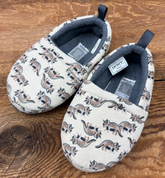 Carter's 5/6C Dino Slipper