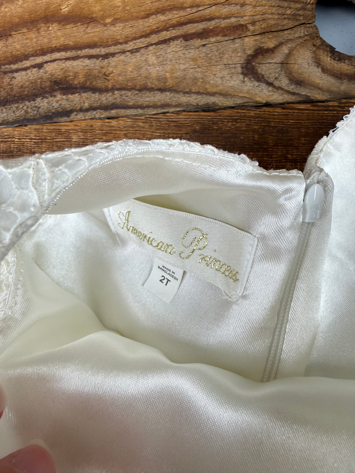 American Princess 2T Lace Formal Dress
