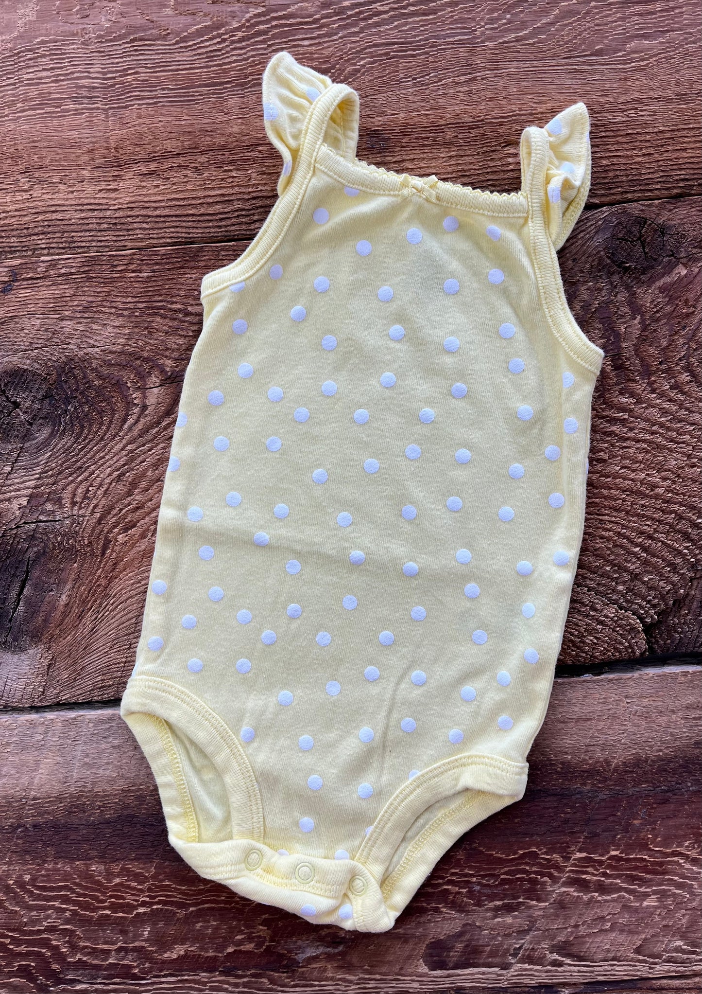 Carter’s 6M Polka Dot Onesie