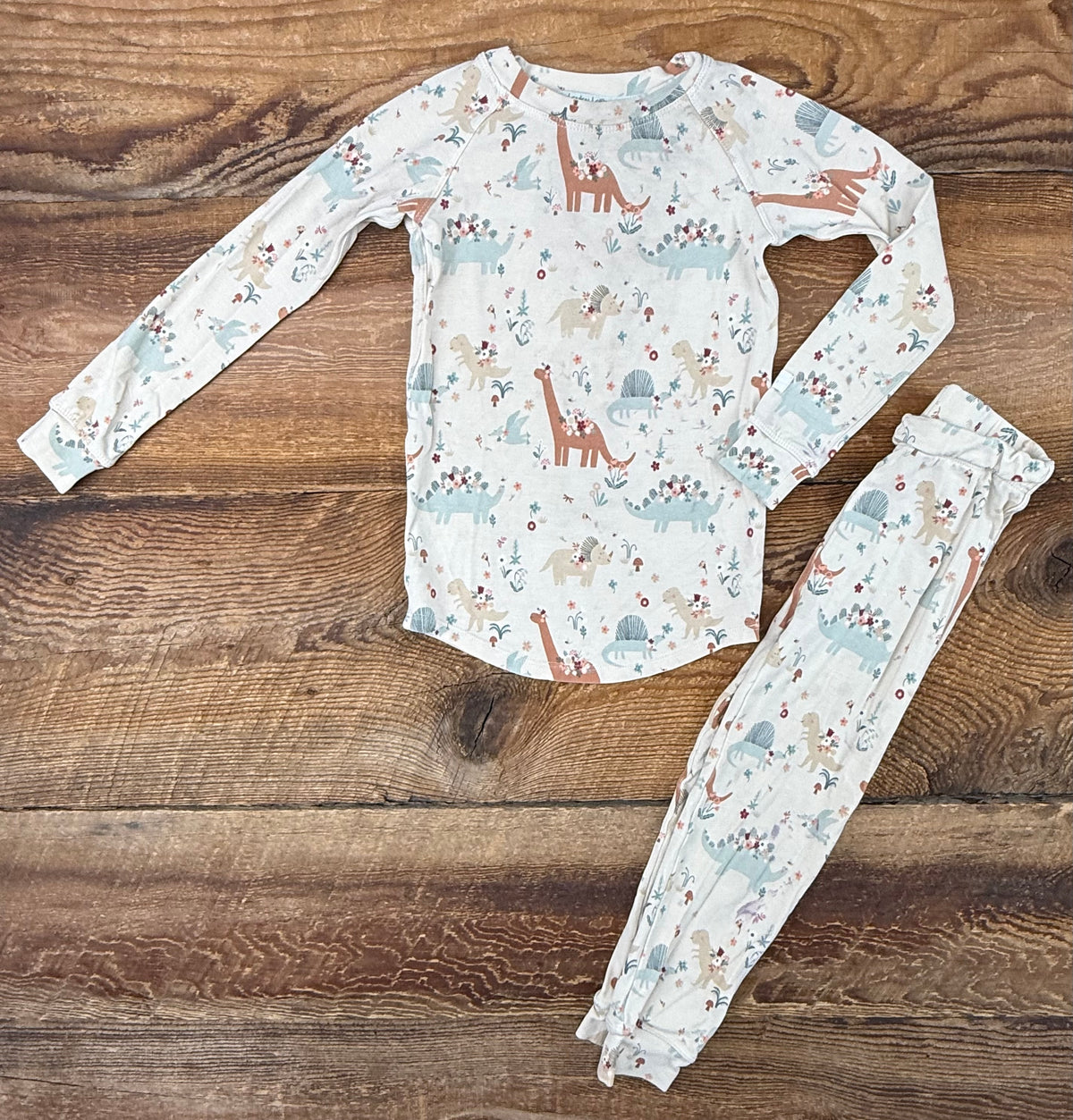 Loulou Lollipop 2T Dino Pajamas