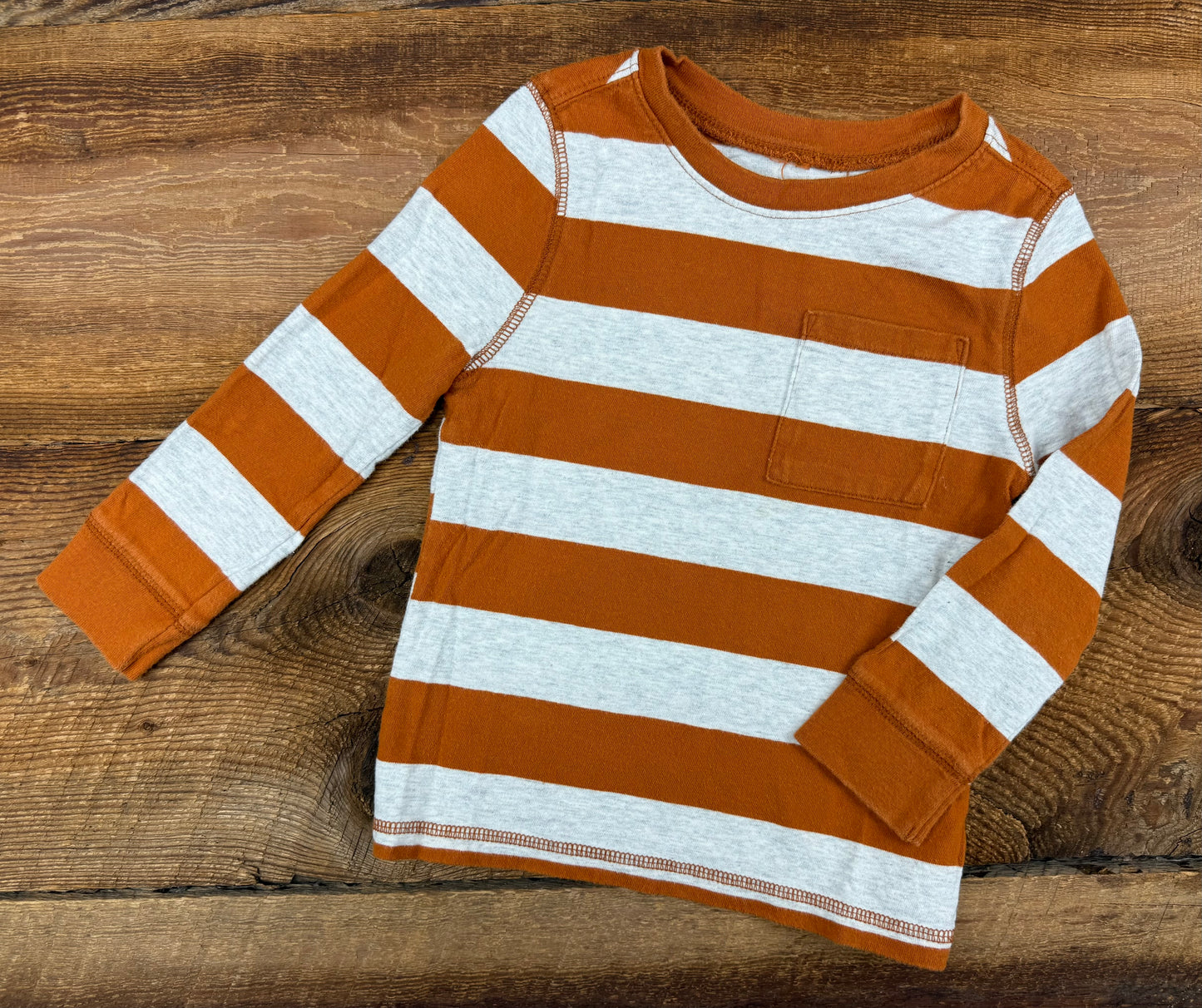 Old Navy 3T Striped Pocket Shirt